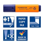STAEDTLER 364-4 Textsurfer Classic Highlighter - Orange (Box of 10) - Image 2