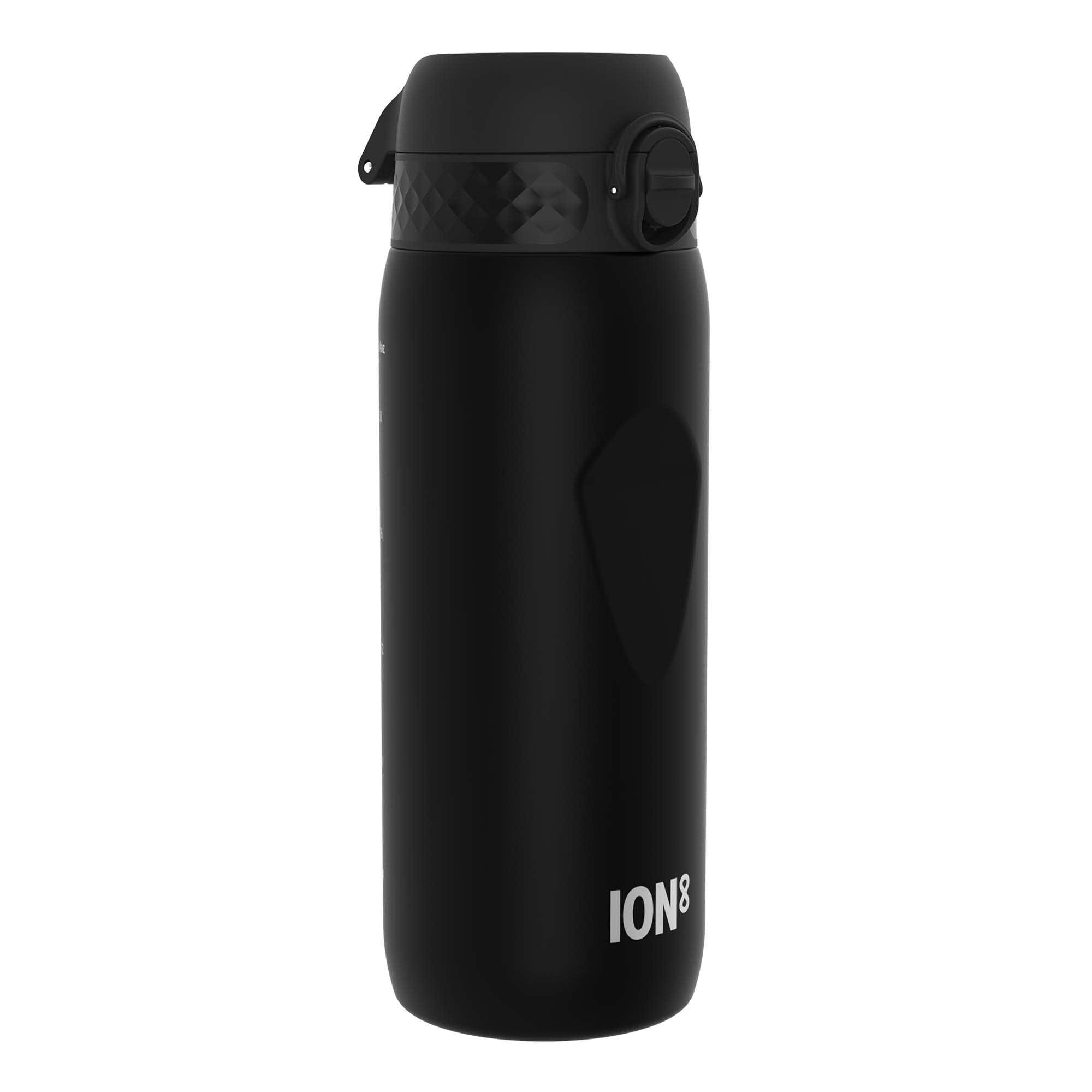 51P111FsSkL Ion8 Sports Water Bottle, 750 ml/24 oz, Leak Proof, Easy to Open, Secure Lock, Dishwasher Safe, BPA Free, Flip Cover, Carry Handle, Soft Touch Contoured Grip, Easy Clean, Odour Free, Black - Image 1