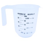 Measuring Jugs Set of 3 – 1L, 500ml & 250ml – Kitchen Measuring Jug for Cooking & Baking – Clear Measurement in Millilitres, Pints & Ounces – Stackable & Easy-Pour Design - Image 5