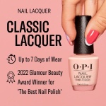 OPI Classic Nail Polish | Long-Lasting Luxury Nail Varnish | Original High-Performance | Big Apple Red, 15 ml - Image 2
