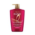 L'Oréal Paris Elvive Colour Protect Shampoo, with Pure Vitamin Cg and UV filters, for Coloured & Highlighted Hair, Suitable for all hair textures, 1000ml