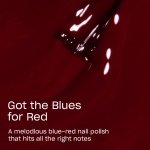 OPI Classic Nail Polish | Long-Lasting Luxury Nail Varnish | Original High-Performance | Got The Blues For Red, 15 ml - Image 6