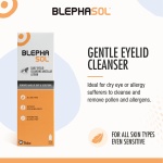 2 x Blephasol Micellar Eyelid Cleansing Lotion | Effective and Gentle Cleansing for Make-Up Removal, Inflamed and Sensitive Eyelids | Soap & Alcohol-Free | Pack of 2 x 100 ml - Image 4