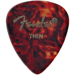 Fender 351 Shape Classic Picks - Tortoise Shell - Thin - 12 Count Pack, 1980351700 - Image 2