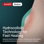 Compeed Blister Plasters Medium Size 12 Pack - Hydrocolloid Foot Treatment - Heal Fast - Image 4