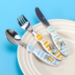 Bluey Children's Kids 3pcs Cutlery Set - Knife/Fork/Spoon - Image 4