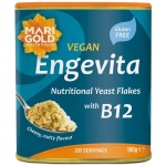 Marigold Vegan Engevita Nutritional Yeast Flakes with Vitamin B12, 100g