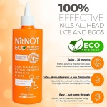 NitNOT Headlice Treatment As Seen On Dragons Den100% Effective Kills All Head Lice and Eggs. Premium Nit Treatment Lotion(200ml). Lice Treatment Extra Defence for All Hair, for Children and Adults. - Image 5