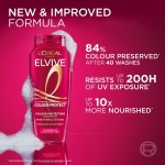 L'Oréal Paris Elvive Colour Protect Shampoo, with Pure Vitamin Cg and UV filters, for Coloured & Highlighted Hair, Suitable for all hair textures, 1000ml - Image 3