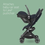 Maxi-Cosi Lara² Car Seat Adapters for Maxi-Cosi Lara² Stroller, Lightweight, Compact Pushchair, 0 Months to 4 Years, 0-22 kg Black - Image 3