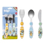 Bluey Children's Kids 3pcs Cutlery Set - Knife/Fork/Spoon - Image 6