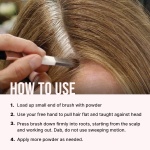 COLOR WOW Root Cover Up, Black – Instantly Cover Greys + Touch Up Highlights, Create Thicker-Looking Hairlines, Water-Resistant, Sweat-Resistant - No Mess Multi-Award-Winning Root Touch Up - Image 4