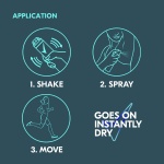 Sure Men Quantum Dry Anti-Perspirant Aerosol Men's Deodorant with MotionSense technology and citrusy, spicy & woody notes for 48 hour protection against sweat and odour 6x 200 ml - Image 2