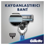 Gillette Mach3 Start Razor + 2 Sheets with Aqua-Grip Handle for Full Control Even Wet - Image 7