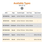 Amazon Basics Stainless Steel Dinner Forks with Round Edge, Dishwasher Safe, Pack of 12, Silver - Image 5