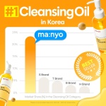 [ma:nyo] Pure Cleansing Oil (6.7 fl oz / 200ml) - Blackhead melting and gentle Daily Makeup removal for Sensitive skin with Argan Kenel Oil (Vitamin E), Nourishing skin and keep pH balance (Yellow) - Image 7