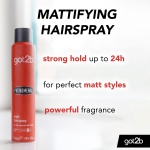 got2b Phenomenal Matt Hairspray 200 ml, Dramatic Hold, 24h Powerful Matt Looks in Seconds, Matt Style with a Powerful Fragrance, Hairspray got2b, Vegan Formula - Image 6