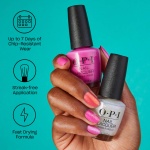 OPI Classic Nail Polish | Long-Lasting Luxury Nail Varnish | Original High-Performance | Got The Blues For Red, 15 ml - Image 5