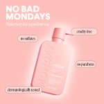 MONDAY Haircare 4 x 350 ml VOLUME Shampoo with Hydrolysed Collagen & Macadamia Oil for Thin, Fine & Flat Hair - Image 3