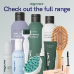 Regrowz Biotin Hair Growth Shampoo For Men & Women 225ml – Thickening, Volumising & Regrowth Hair Loss Shampoo Treatment, 100% Natural Sulfate & Chemical Free for Curly, Thick & Thin Types - Image 2