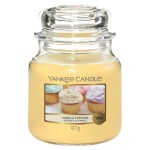 Yankee Candle Scented Candle | Vanilla Cupcake Medium Jar Candle| Long Burning Candles: up to 75 Hours | Gifts for Women