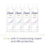 Dove Powder Soft Anti-Perspirant Spray 200ml - Image 2