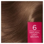 L'Oréal Excellence Créme 6 Natural Light Brown: 100% Grey Coverage, Hyaluronic Acid for Nourished & 2x Shinier Hair. - Image 5