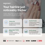 Regrowz Biotin Hair Growth Shampoo For Men & Women 225ml – Thickening, Volumising & Regrowth Hair Loss Shampoo Treatment, 100% Natural Sulfate & Chemical Free for Curly, Thick & Thin Types - Image 6