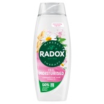 Radox Mineral Therapy Feel Moisturised body wash pack of 6 shower gel with a chamomile & oat fragrance for a soothing shower experience 450 ml, White - Image 6