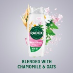 Radox Mineral Therapy Feel Moisturised body wash pack of 6 shower gel with a chamomile & oat fragrance for a soothing shower experience 450 ml, White - Image 5
