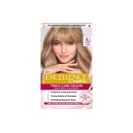 L'Oréal Excellence Créme 8.1 Natural Ash Blonde: Hyaluronic Acid for 10x Nourished, 2x Shinier Hair & 100% Grey Coverage.