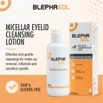 2 x Blephasol Micellar Eyelid Cleansing Lotion | Effective and Gentle Cleansing for Make-Up Removal, Inflamed and Sensitive Eyelids | Soap & Alcohol-Free | Pack of 2 x 100 ml - Image 5