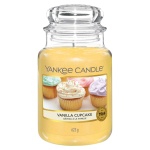 Yankee Candle Scented Candle | Vanilla Cupcake Large Jar | Long Burning Candles: up to 150 Hours | Perfect Gifts for Women