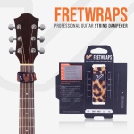 Gruv Gear FretWraps Wild 'Leopard' String Muter 1-Pack (Large) (FW-1PK-LEP-LG) - Image 9
