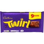 Cadbury Twirl Milk Chocolate Bar, The Classic Creamy Taste, Multipack of Single Bars 21.5 g (Pack of 9) - Image 7