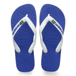 Havaianas - Top Brasil Logo, Comfortable, Durable and Lightweight Flip-Flops, with Non-Slip Sole, Brazilian Flag on the Straps, Adults Unisex