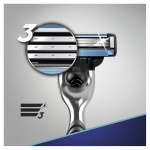 Gillette Mach3 Razor with Stronger Than Steel Blades - Image 6