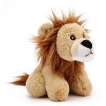 Zappi Co Ultra Soft Lion Plush Toy (20cm Length) - 100% Recycled, Eco-Friendly, Newborn Gift, Realistic Lifelike
