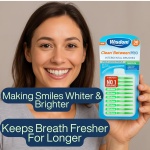 Wisdom Clean Between Pro Interdental Brushes Medium Green – 3 Packs of 30 (Total 90 Brushes) – Dentist Recommended Floss Alternative for Plaque Removal & Gum Health - Image 2