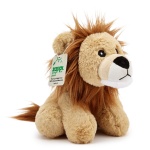 Zappi Co Ultra Soft Lion Plush Toy (20cm Length) - 100% Recycled, Eco-Friendly, Newborn Gift, Realistic Lifelike - Image 4