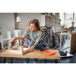 BLACK+DECKER Cordless Rapid Screwdriver with Bits and Storage Case 3.6V - Image 8